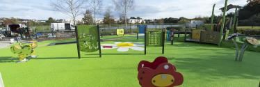 Aires de Jeux et cours d'écoles végétalisées